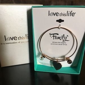 Family charm bracelet